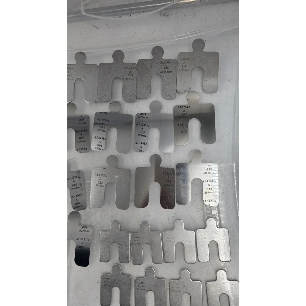 Aloma Size A Steel Shims  Thick  See photo FAST SHIP